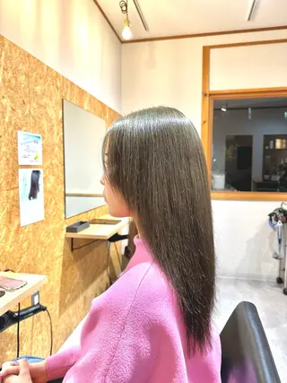 ロング カラー ✂︎cadre✂︎ 🪶かまだれいし🪶のヘアスタイル