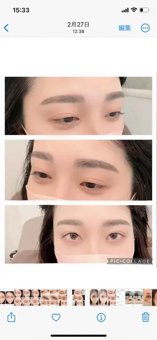 アイブロウ eyelash SINCERE♡のマツエク・マツパデザイン