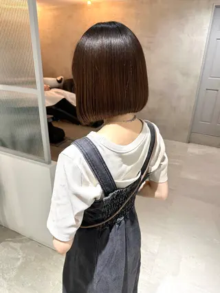 ショート 銀座No.1髪質改善 縮毛矯正/本木のヘアスタイル