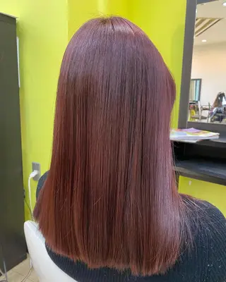 ミディアム カラー 🩷Eny terrace🩷のヘアスタイル