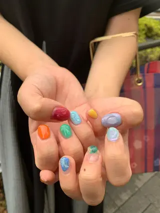 ネイル 海外girl🤎 透明感ベージュmaoのその他イメージ