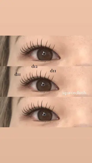 マツエク・マツパ ＋tico _ayanaのマツエク・マツパデザイン