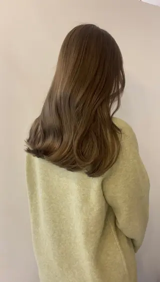 セミロング 透明感カラー／メンズ 特化kazumaのヘアスタイル