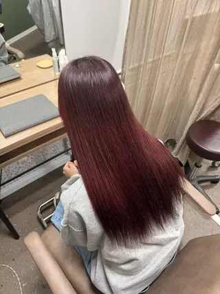ロング TELAHAIR研究学園店所属・TELAHAIR 副店長 永田のヘアスタイル