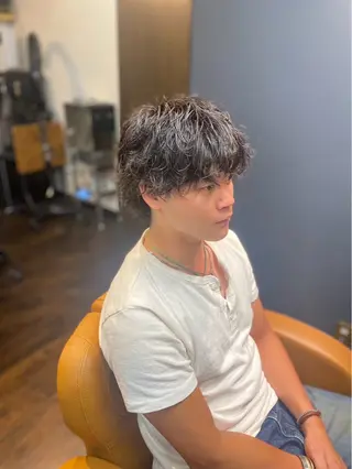 パーマ メンズ BARBER SHOP RICH所属・【メンズパーマ】 山下勝勲のヘアスタイル