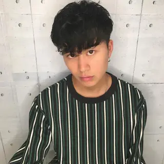 パーマ メンズ 韓・中華美女ヘア 🇰🇷×🇨🇳のヘアスタイル