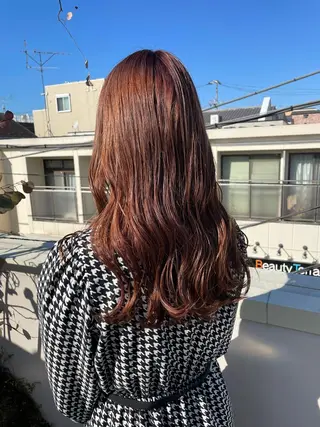 ロング カラー 韓国風/オシャレ /縮毛矯正/滝口琴未のヘアスタイル