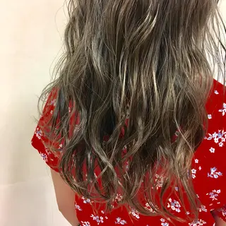 ロング カラー ヘアアレンジ 【Sweep】おじま のぞみのヘアスタイル