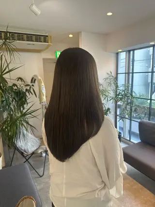 ロング 🍎縮毛矯正モデル 募集/madokaのヘアスタイル