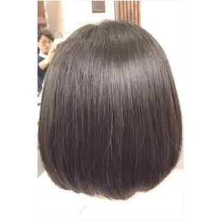 ミディアム カラー パーソナルカラー診断 できます　木曽　主博のヘアスタイル