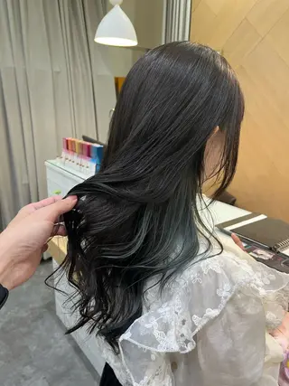 ロング カラー ショート ボブ横山真樹のヘアスタイル