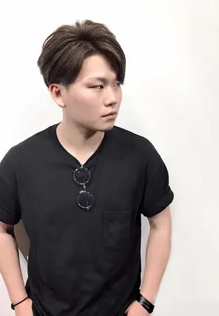 ショート カラー メンズ 二児のパパで店長な 戸田健治のヘアスタイル