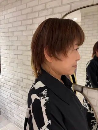 カラー 森 泉琴のヘアスタイル