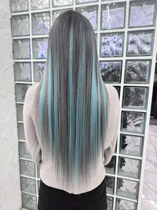 ロング 家田 竜のヘアスタイル