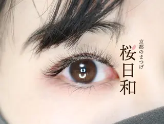 マツエク・マツパ 京都のまつげ桜日和 小島美桜のマツエク・マツパデザイン