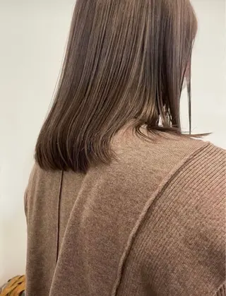 ミディアム カラー H 【エイチ】所属・髪質改善カラー/ モトタニのヘアスタイル