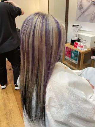 ロング カラー molla所属・浅香山✨美髪✨ やまもとあきこのヘアスタイル