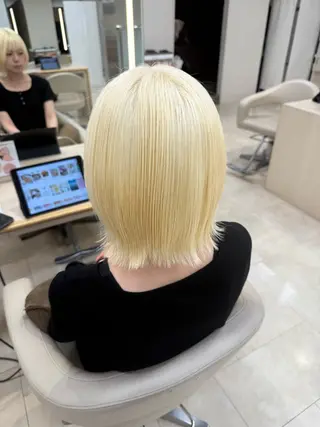 ミディアム カラー ヘアアレンジ 🍒KIKUCHI KANAE🍒のヘアスタイル