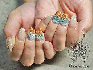 ネイル Daenerys    nail&eyelash所属・Daenerys 愛のネイルデザイン