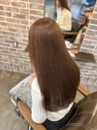 ロング カラー カラーモデル/ 川野秀真のヘアスタイル