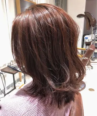 ミディアム eins.hair所属・過去一の柔髪ヘア 🌿einshairのヘアスタイル