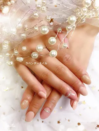 ネイル ラベンダー💖日暮里 ルル💖ネイルのネイルデザイン