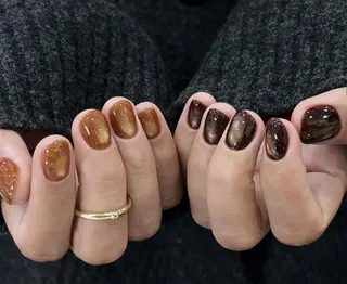 ネイル By moonネイル 🌷ワンホン/韓国風のネイルデザイン