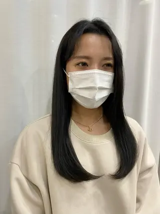 ロング les baladins du miroir所属・🍃YURI 🍃のヘアスタイル