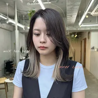 セミロング knit所属・Sakura 🐾のヘアスタイル