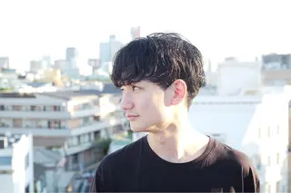ショート パーマ メンズ stylist田口 祐歩のヘアスタイル