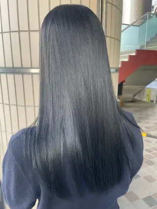 ロング lift by mag所属・ユナ ナチュラル／透明感のヘアスタイル