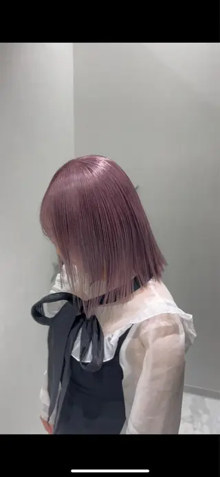 ミディアム カラー ヘアアレンジ レイヤー/艶ベージュ /🎀Saki🎀のヘアスタイル