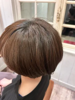 ショート パーマ PIS／ NAHOのヘアスタイル