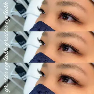 マツエク・マツパ gratia eyelash&nail所属・gratia みきのマツエク・マツパデザイン