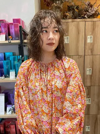ミディアム パーマ パーマ指名No1 /namiのヘアスタイル