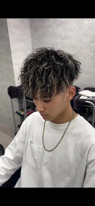 パーマ メンズ メンズパーマ全般/ 似合わせ/ジョウのヘアスタイル