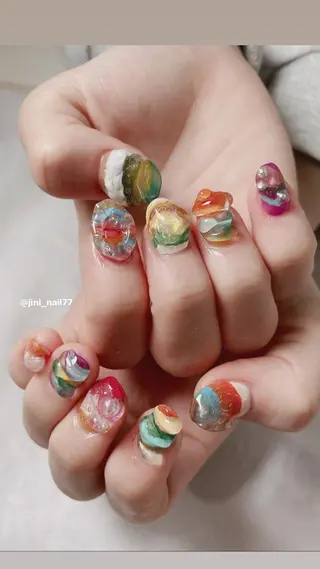ネイル JINI NAIL所属・ジニ ネイルのネイルデザイン
