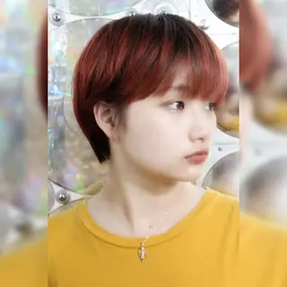 ショート カラー haco+所属・🌈派手髪エクステ ブレイズ🌈ひろとのヘアスタイル