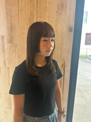 セミロング arl 豊田店のヘアスタイル