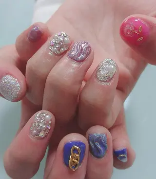 ネイル QULEONAIL所属・大城 裕麻のネイルデザイン