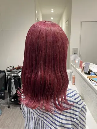 カラー 暖色🍎透明感カラー 🩵小林かりんのヘアスタイル