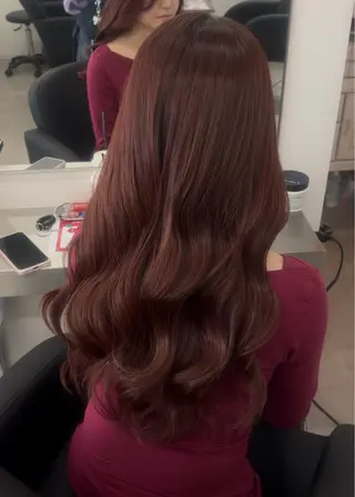 ロング ♥髪質改善&サラ艶 カラーKARIN♥のヘアスタイル