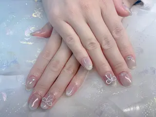 ネイル パーツ全部¥110 サロンミミのネイルデザイン