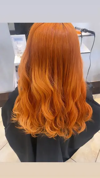 カラー AXIS 相模原店所属・うる艶＆縮毛矯正 ⟡.·小林理菜⟡.·のヘアスタイル