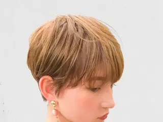 ショート カラー ヘアアレンジ VIM hairおもろまち店のヘアスタイル