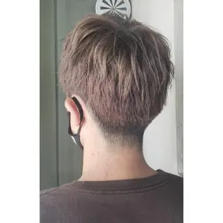 メンズ カラー ショート 髪質改善サロン🍃 AIRI のヘアスタイル
