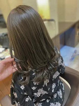 セミロング カラー hair design FABRO.所属・7.. Nanaのヘアスタイル