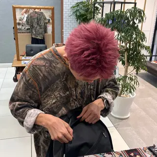 カラー メンズ mitsuki🎀 ブリーチ/エクステのヘアスタイル