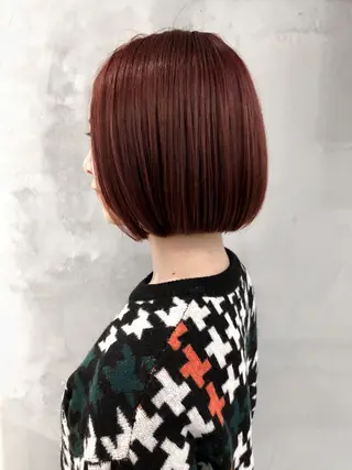 ショート カラー say.所属・ブリーチカラー🔥 パーマ【佐々木凌平】のヘアスタイル