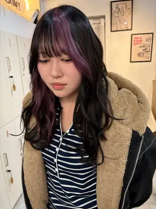 カラー Aika LA.MIUのヘアスタイル